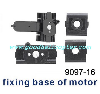 shuangma-9097 helicopter parts fixing base of motors 4pcs - Click Image to Close